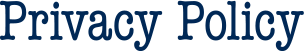 Privacy Policy